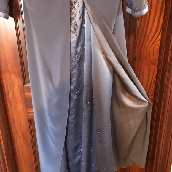 Montage by Mon Cheri, gown and jacket. - Picture 3 of 6